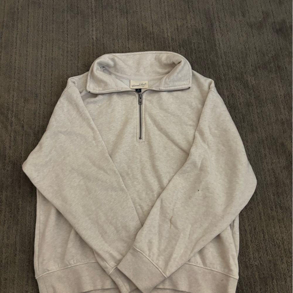 Missoni for Target Gray Quarter-Zip Sweatshirt